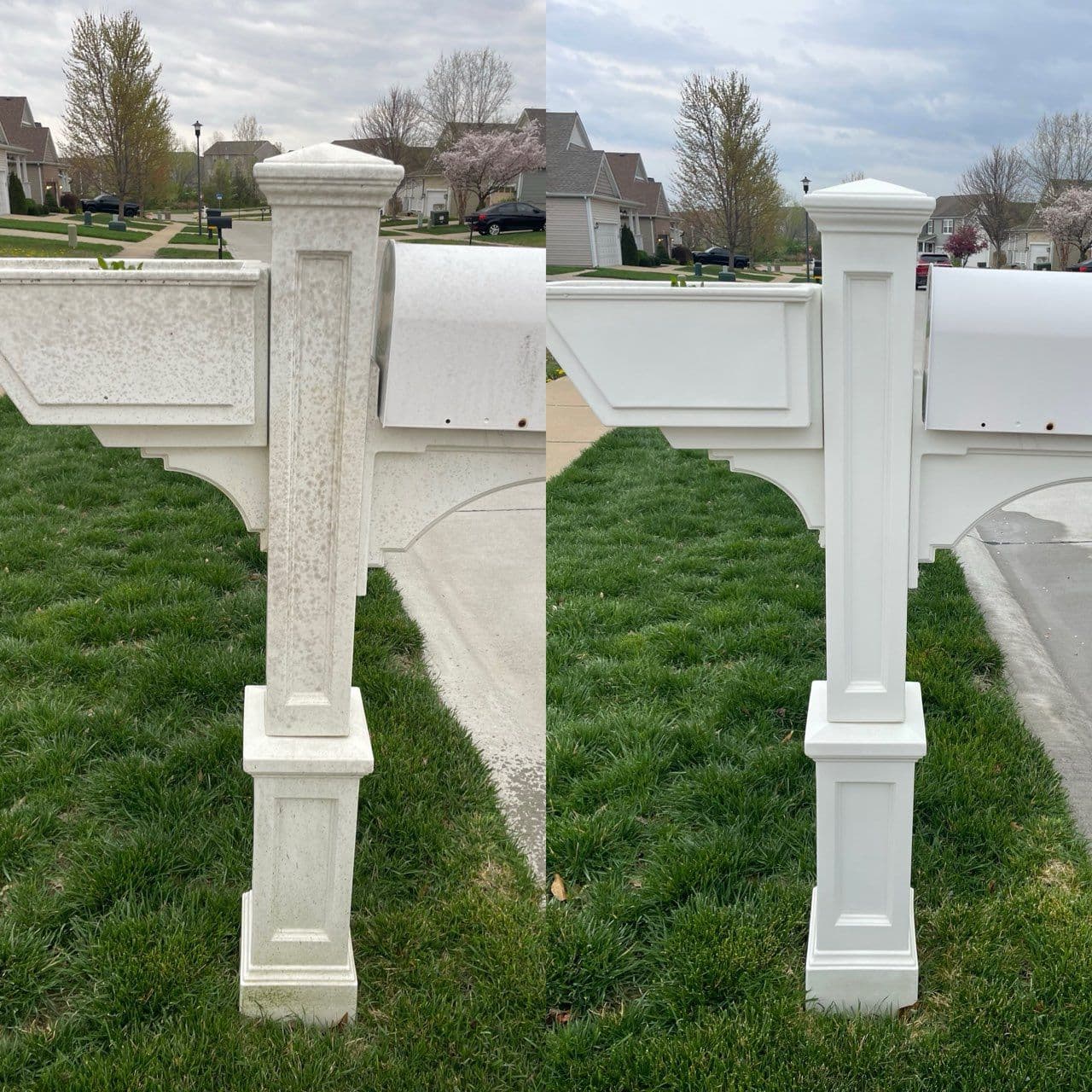 Project Mailbox Pressure Washing Transformation image