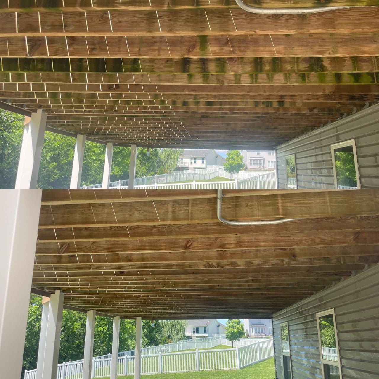 Gallery photos for St. Paul's Deck Revival Experts Pressure Wash Away Grime: Image #1