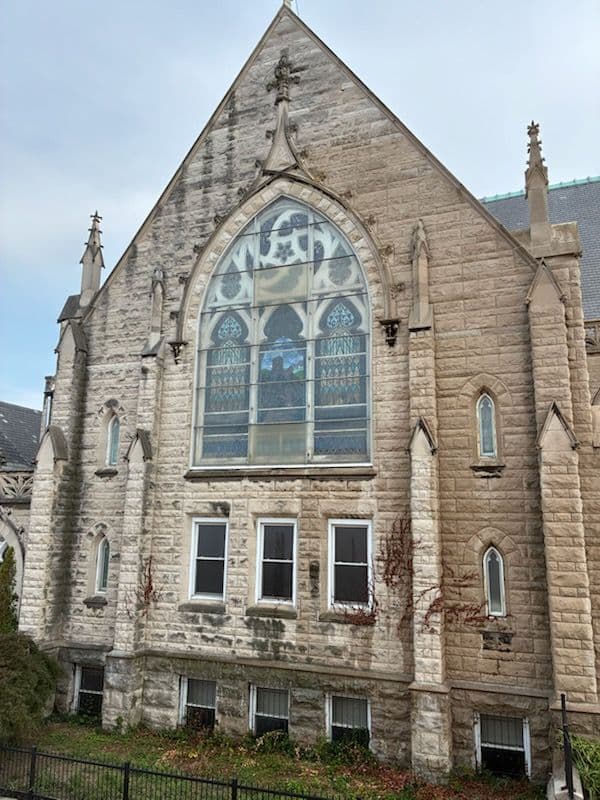 Historic Church Sparkles After Power Wash image