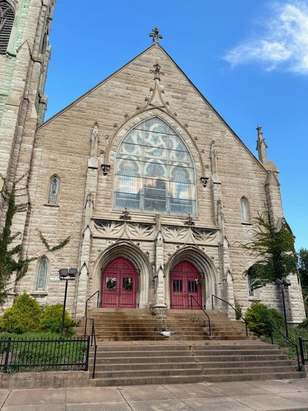 Gallery photos for Historic Church Sparkles After Power Wash: Image #1
