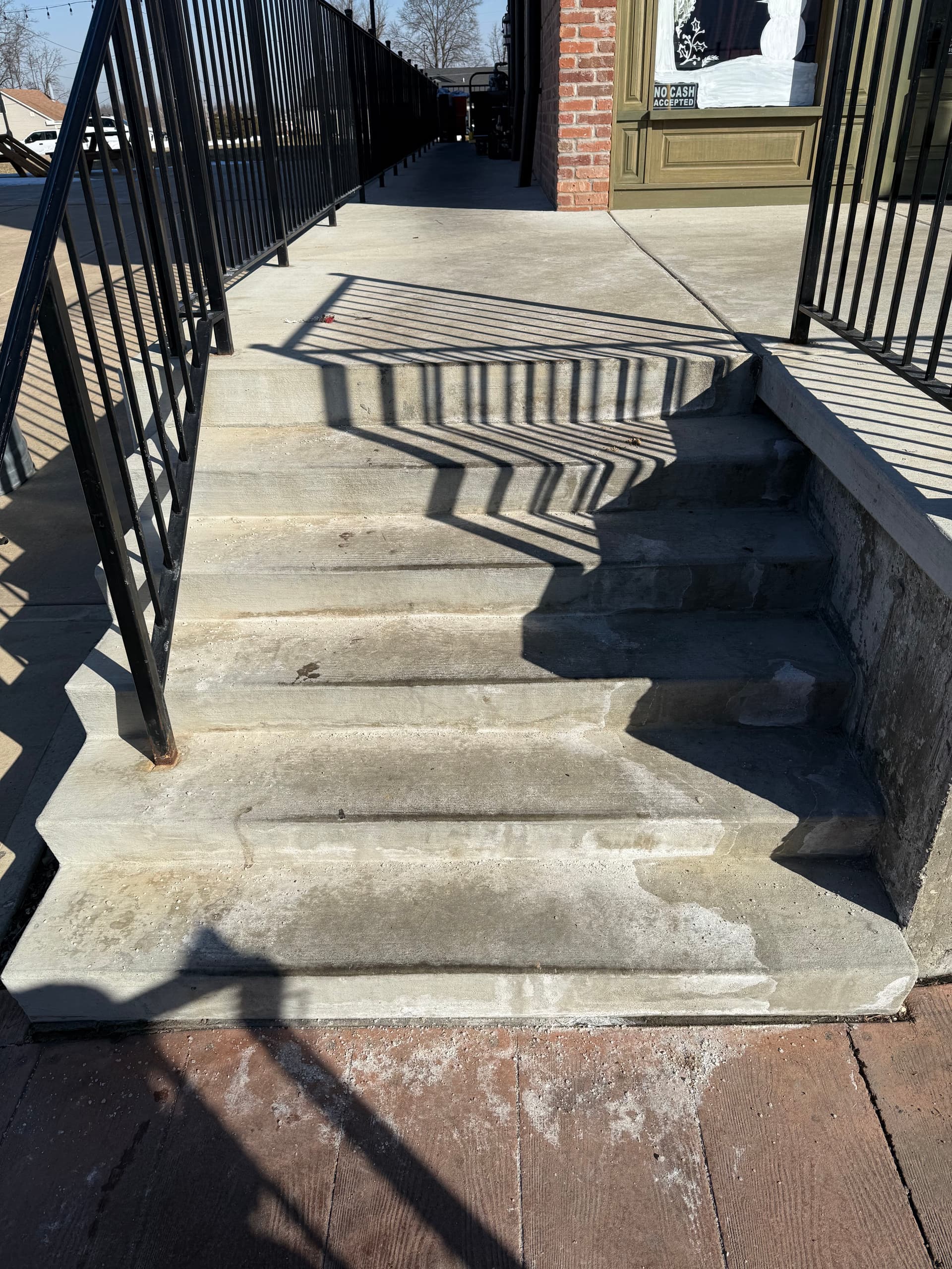 Gallery photos for Precision Concrete Cleaning for Pink Willow Cafe in Cottleville: Image #3