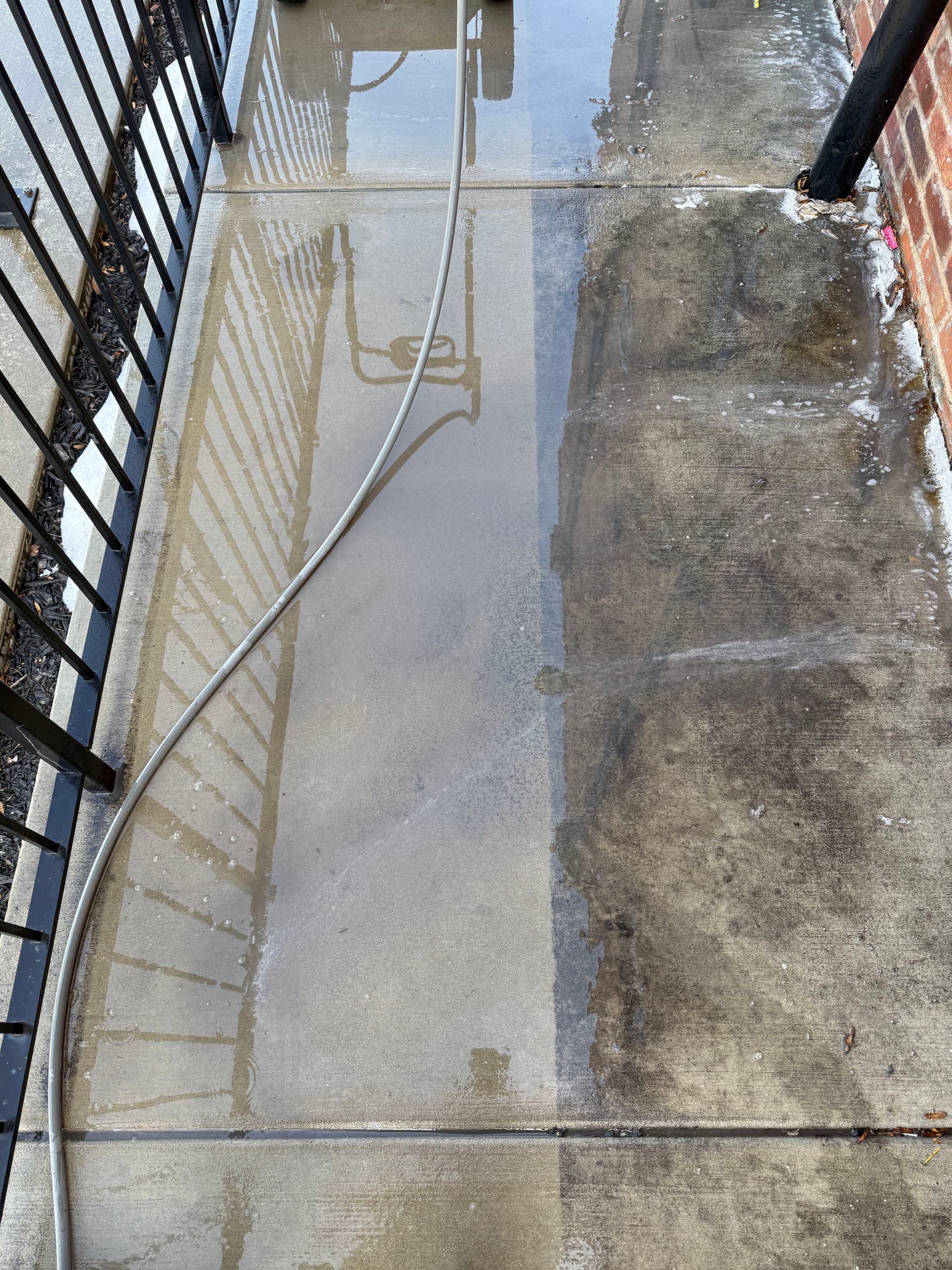 Gallery photos for Precision Concrete Cleaning for Pink Willow Cafe in Cottleville: Image #1