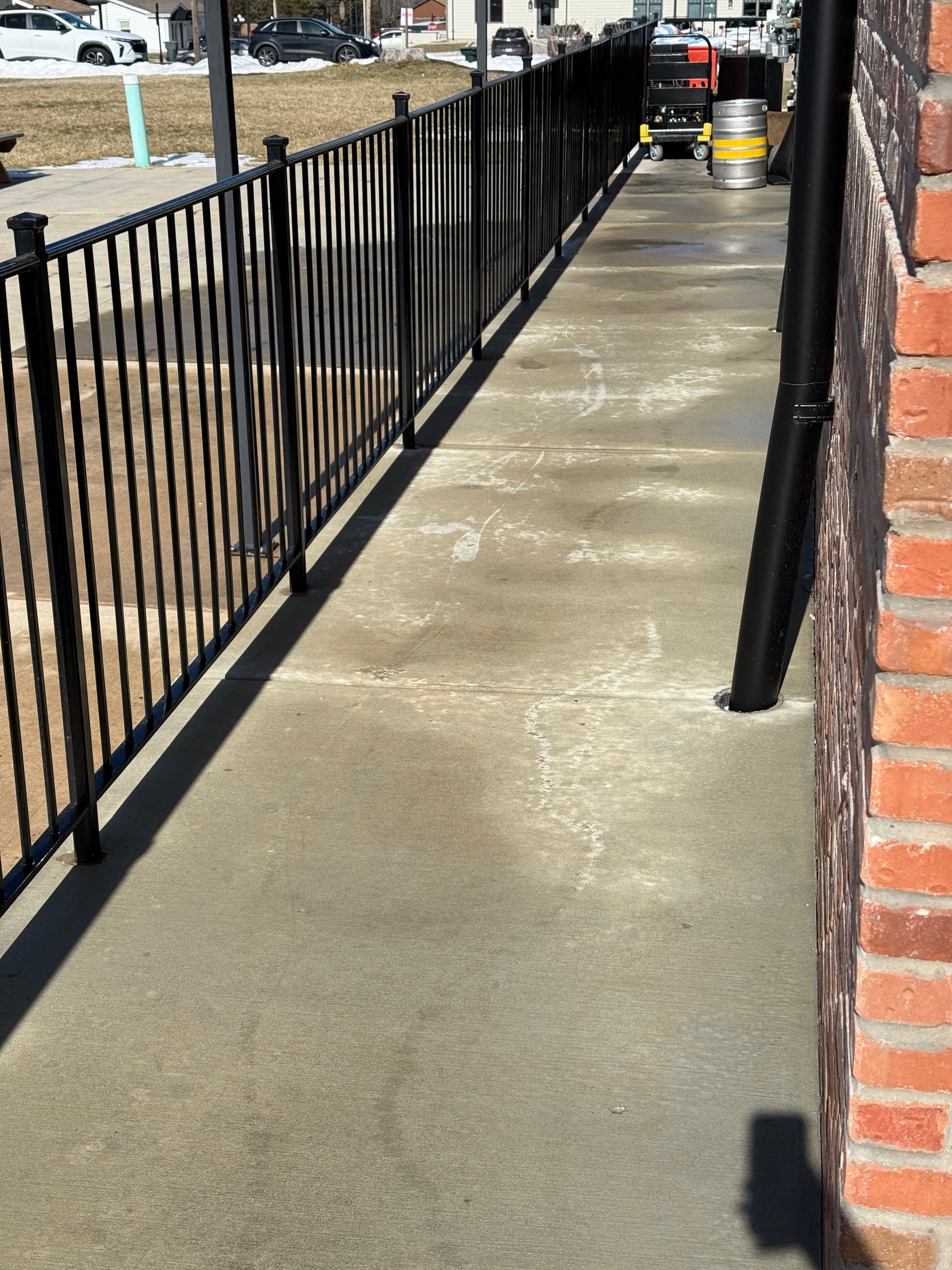 Gallery photos for Precision Concrete Cleaning for Pink Willow Cafe in Cottleville: Image #2